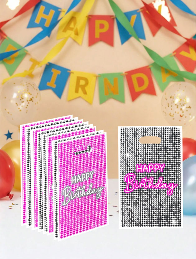 Party Games No Supplies - 20Pcs/40Pcs Party Gift Bags, Glitter Sequin