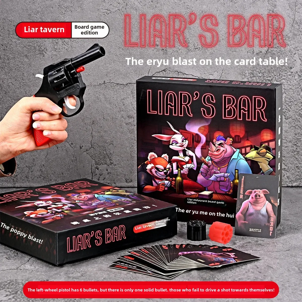 Party Games Physical - Fraud Pub Table Game Real Physical