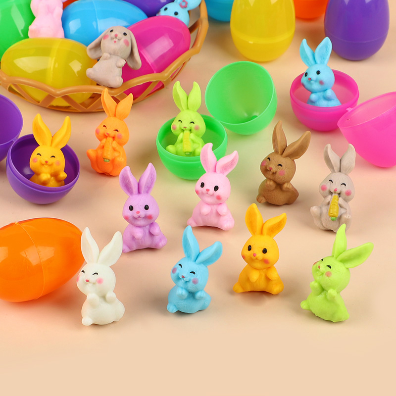 24Pcs Easter Egg With Rabbit F - огляд і ціна Party Games No Supplies