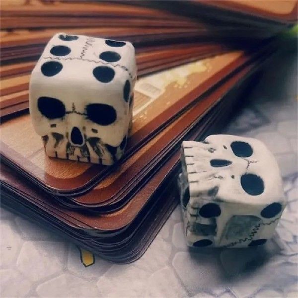 5/10pcs Skeleton Dice Magic Sc - огляд і ціна Party Games No Supplies
