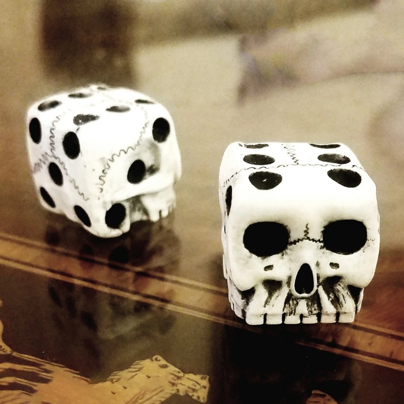 5/10pcs Skeleton Dice Magic Sc - огляд і ціна Party Games No Supplies