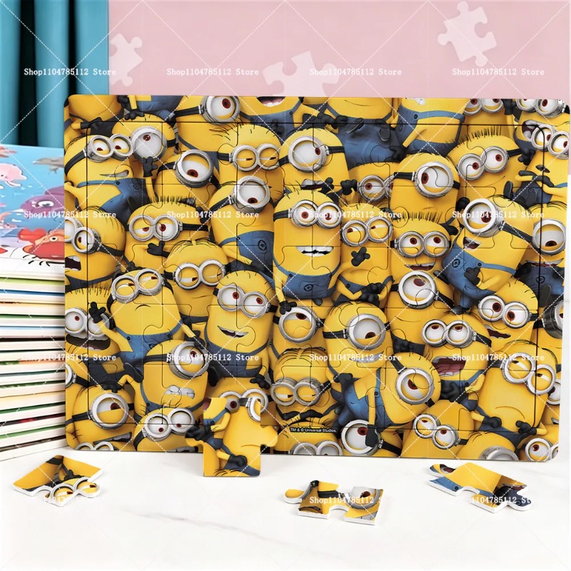 2026 Minions Puzzle Cartoon An - огляд і ціна Party Games Simple
