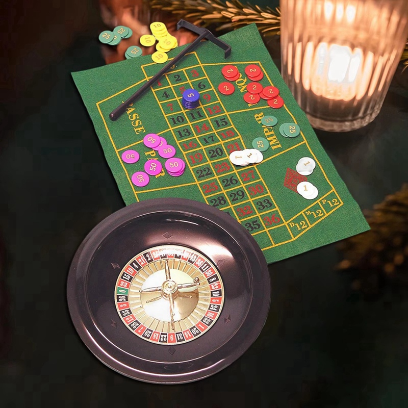 Roulette Wheel Decoration Supp - огляд і ціна Party Games No Supplies