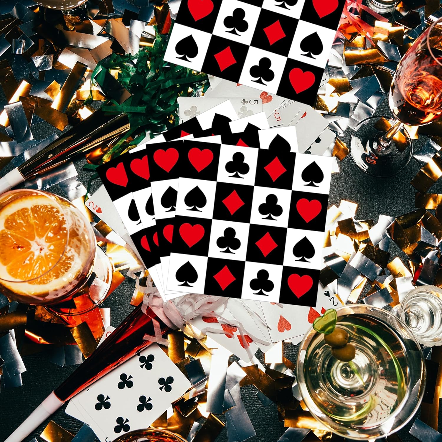 20/40/60/80 PCS Casino Theme P - огляд і ціна Party Games No Supplies