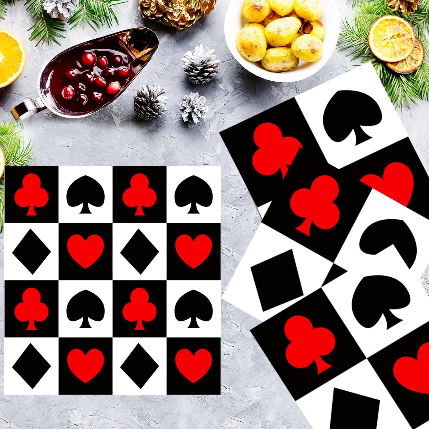 20/40/60/80 PCS Casino Theme P - огляд і ціна Party Games No Supplies