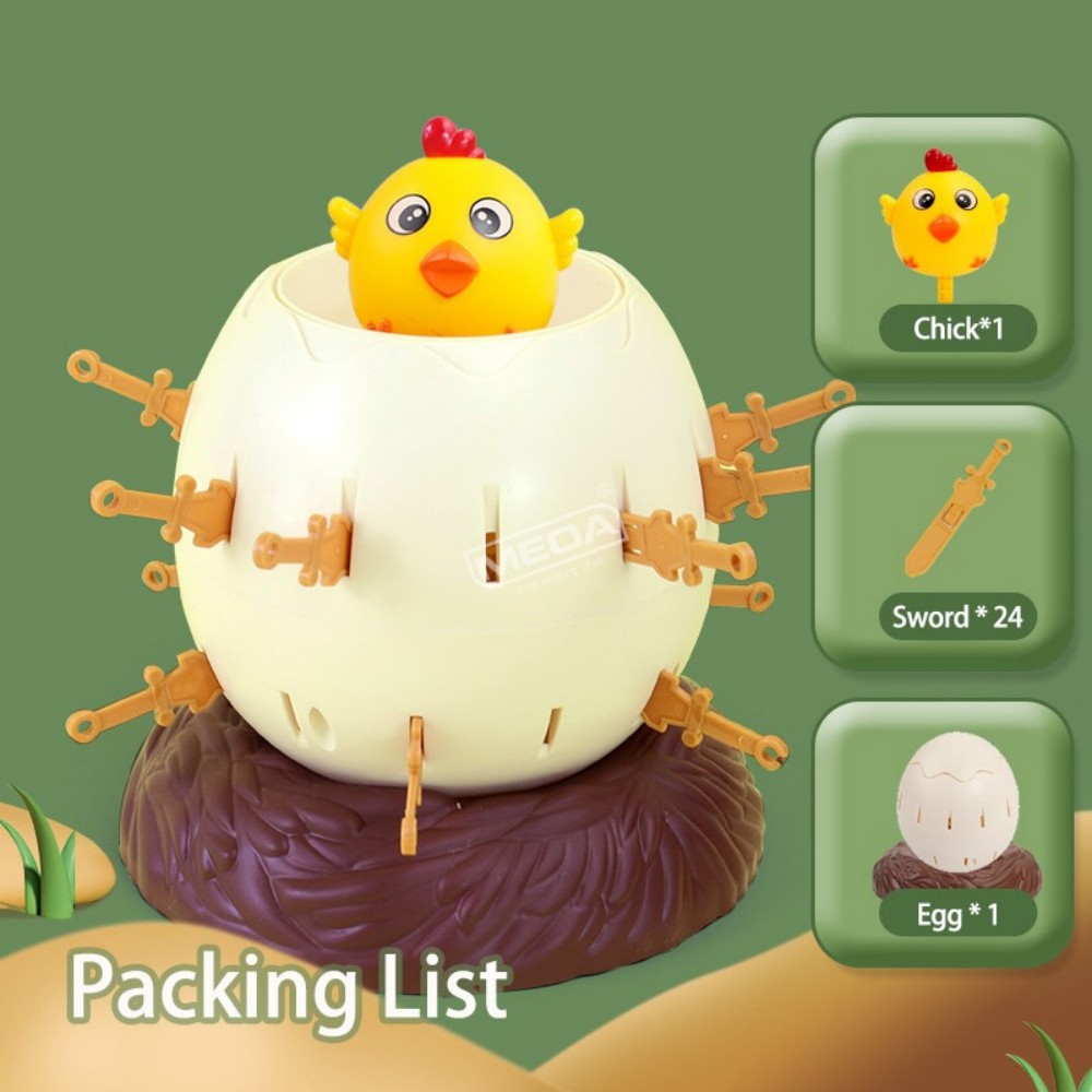 Pop Up Chicken Egg Barrel Game - огляд і ціна Party Games Easter Egg