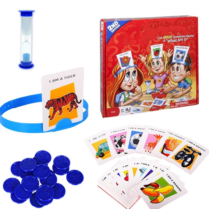 Kids Funny Cards Board Game To - огляд і ціна Party Games Quiz