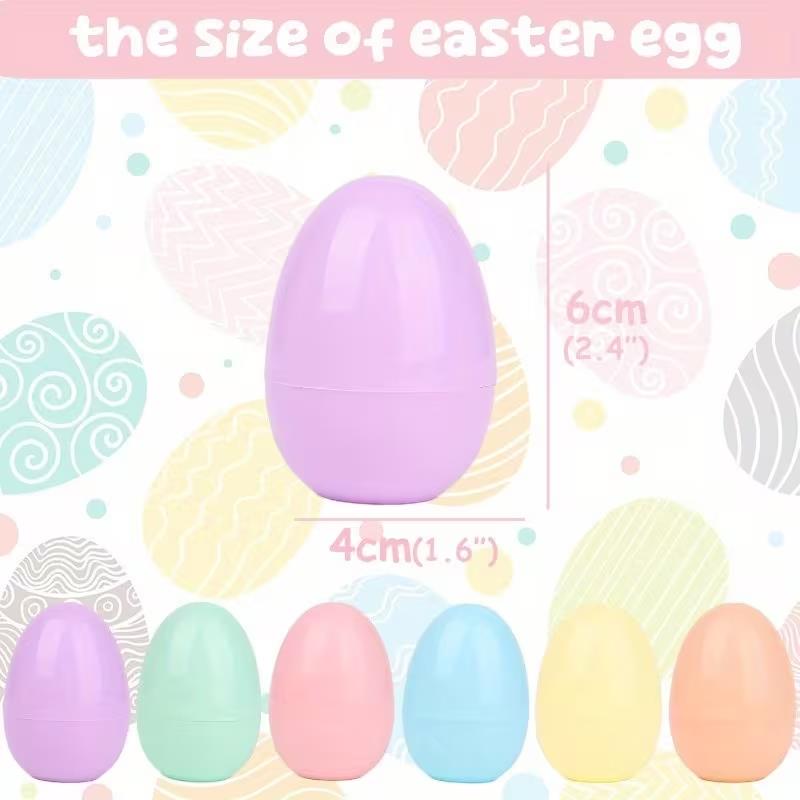 50Pcs Macaron Color Easter Egg - огляд і ціна Party Games Easter Egg