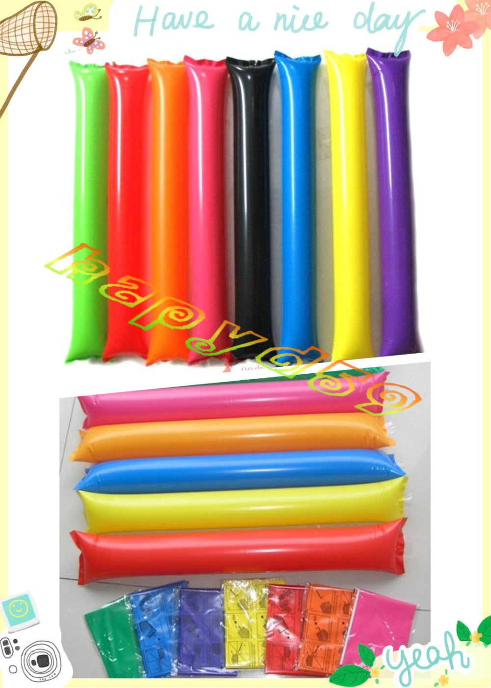 100pcs 60cm clapper ballon bea - огляд і ціна Party Games Easter