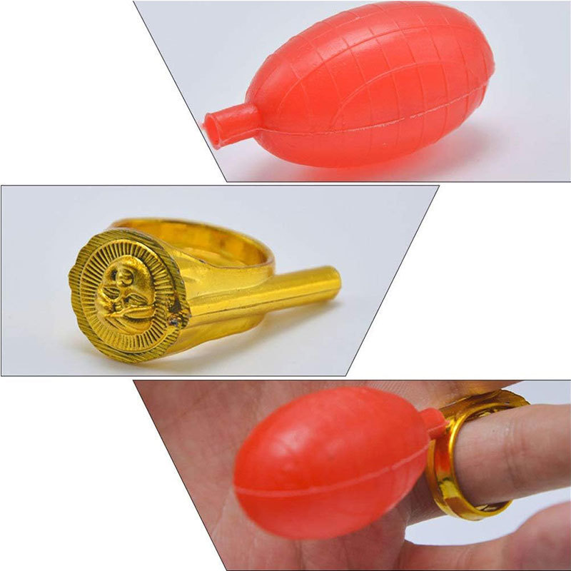 Magic Prank Ring Toy 1/5PCS Sq - огляд і ціна Party Games Physical