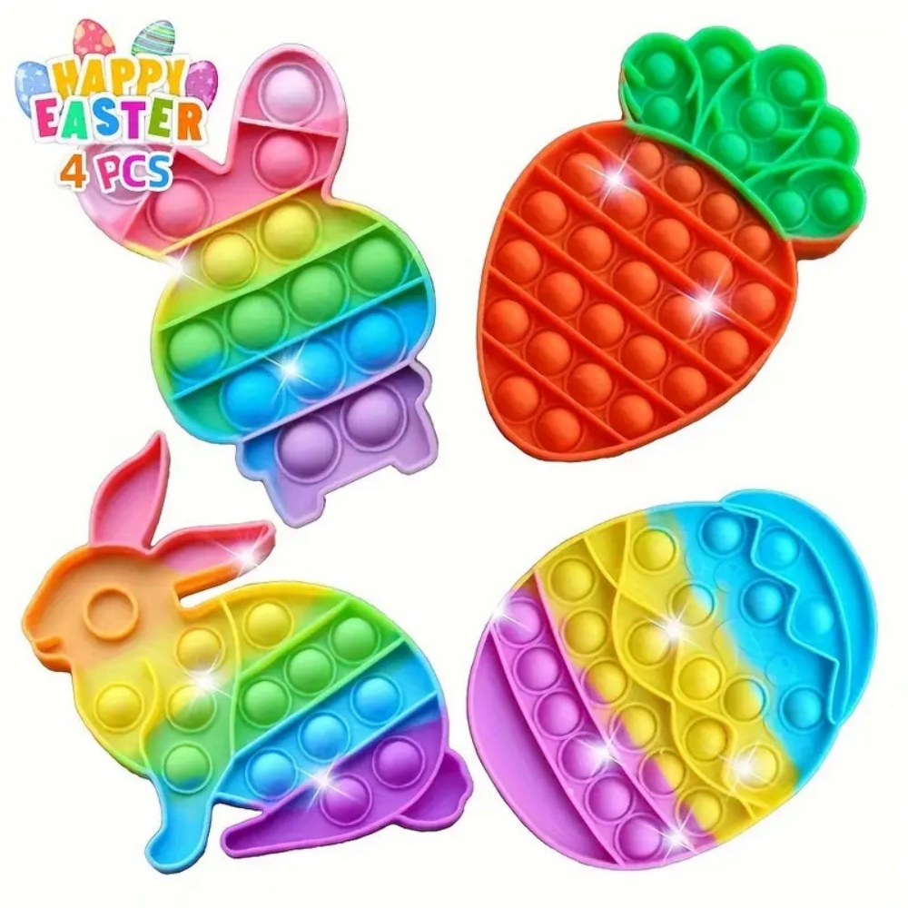 Set of 4 Easter Bunny Eggs Car - огляд і ціна Party Games Easter Egg
