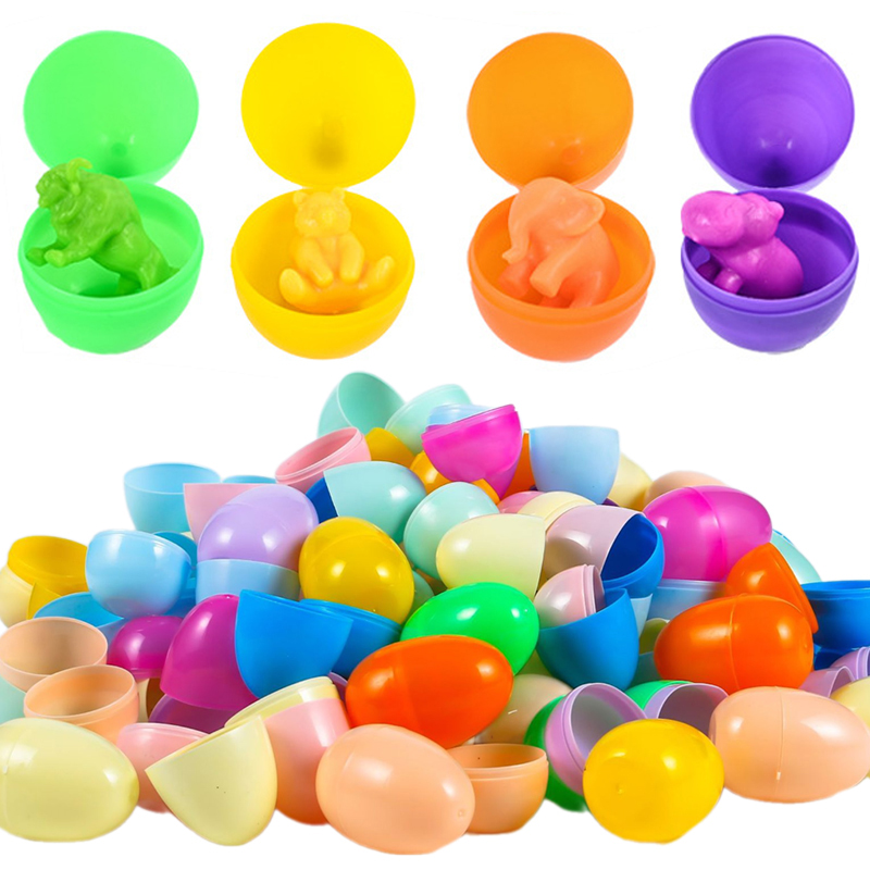 12/24Pcs Empty Easter Eggs Pla - огляд і ціна Party Games Easter Egg