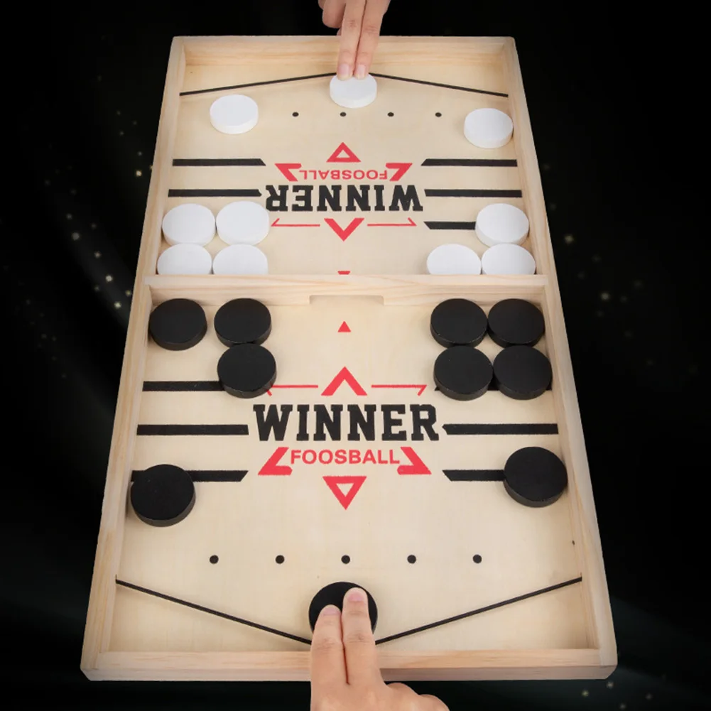 Sling Puck Board Games Wooden  - огляд і ціна Party Games For 7 People