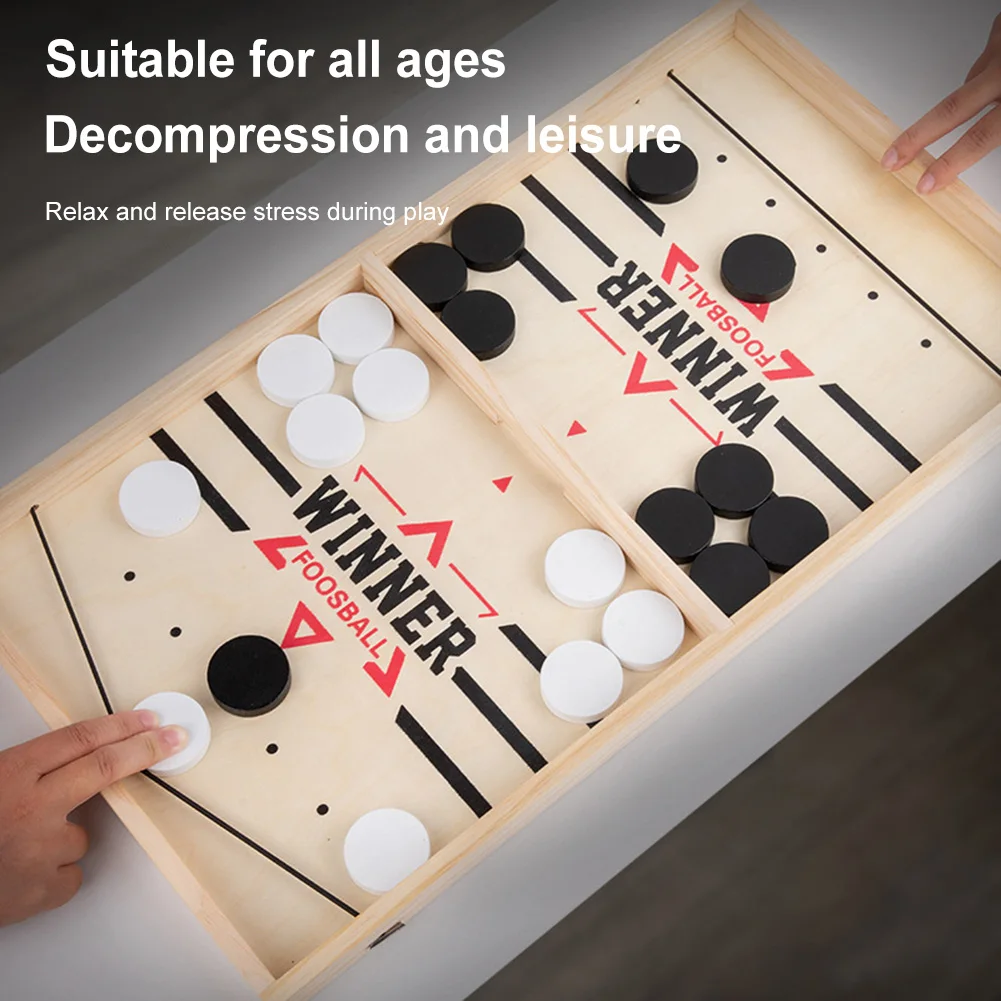 Sling Puck Board Games Wooden  - огляд і ціна Party Games For 7 People