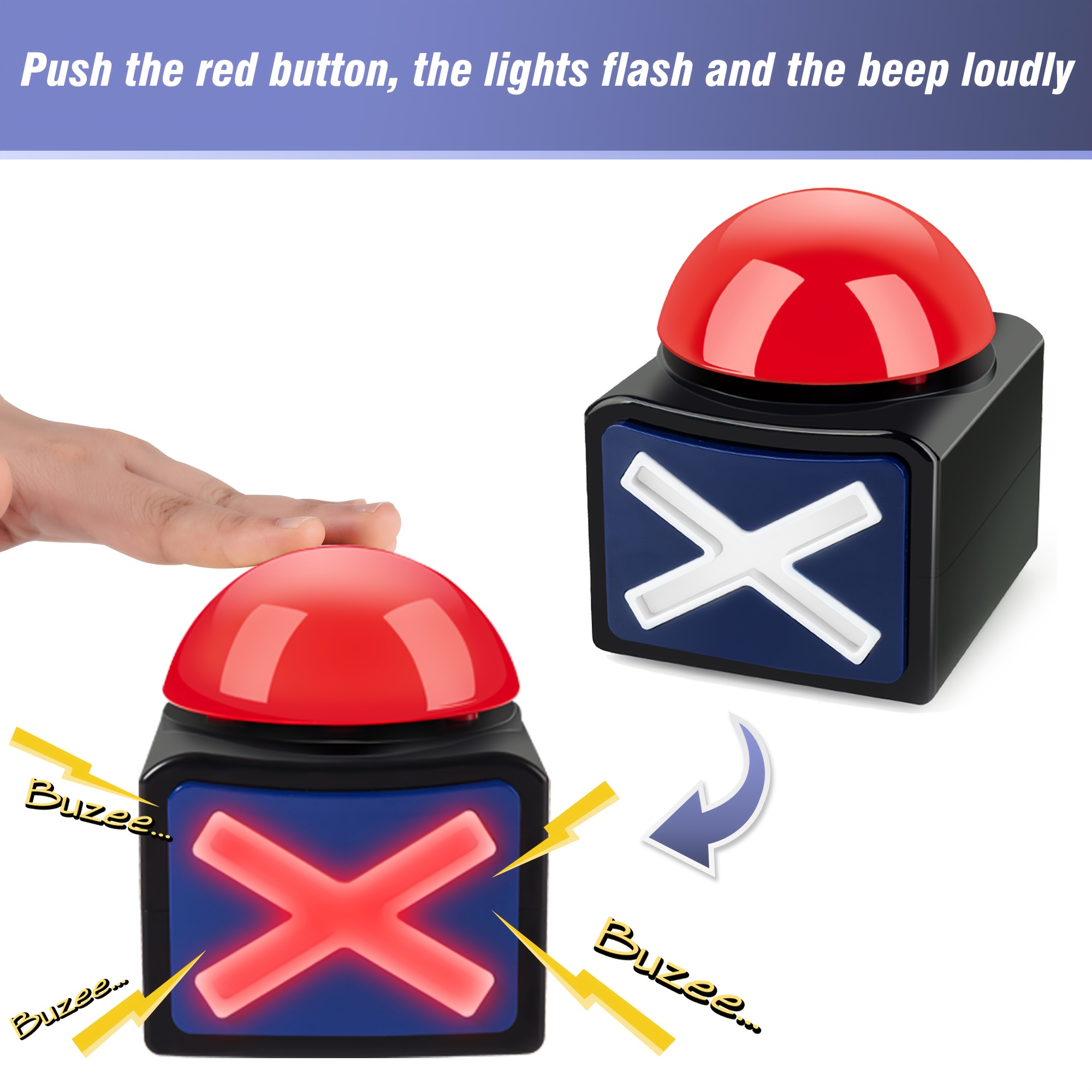 Black and Red Light-Up Sound B - огляд і ціна Party Games Easter