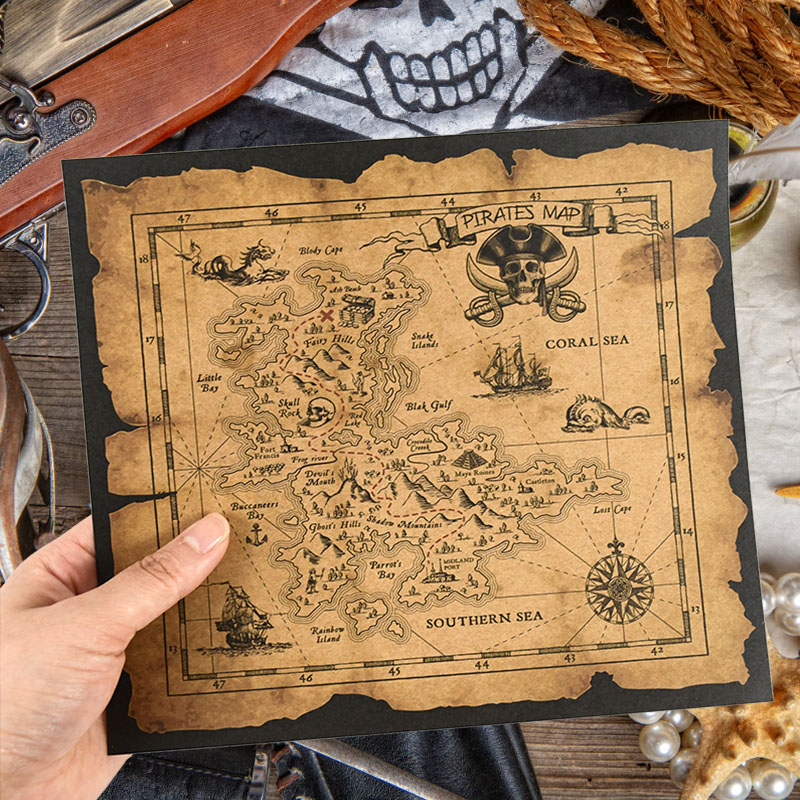 Pirate Adventure Treasure Hunt - огляд і ціна Party Games No Supplies