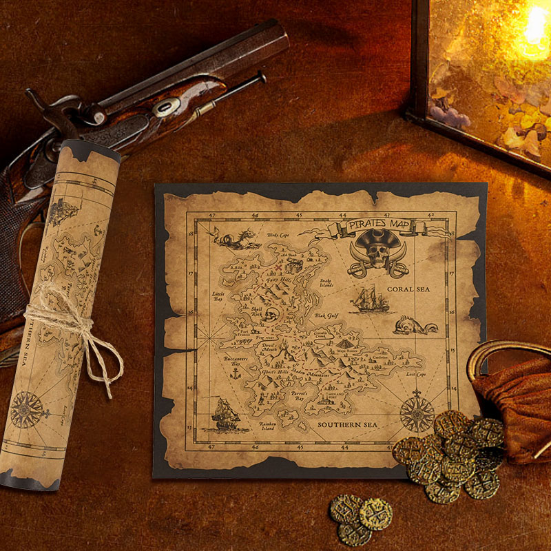Pirate Adventure Treasure Hunt - огляд і ціна Party Games No Supplies