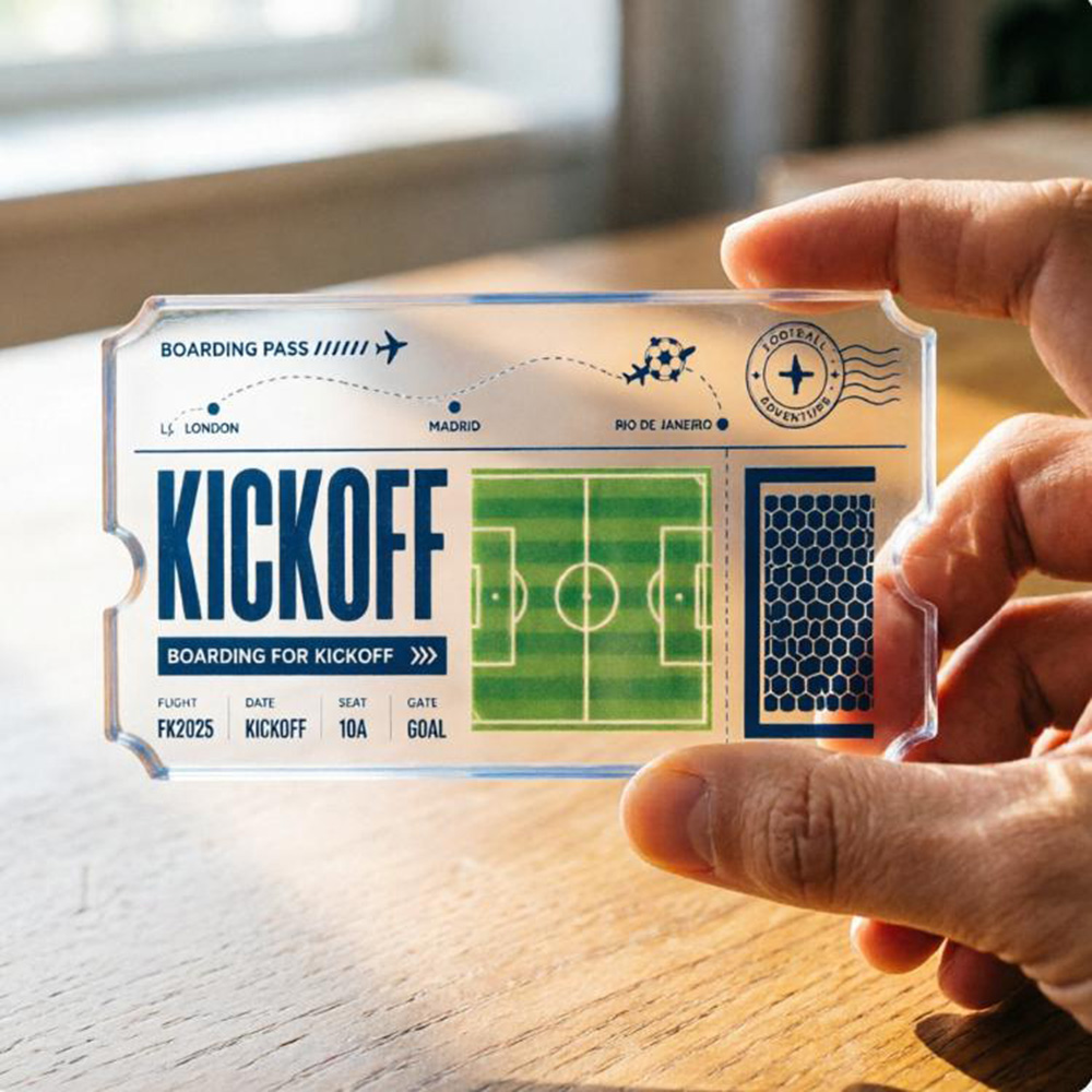 Soccer Travel Ticket Acrylic C - огляд і ціна Party Games Game Pass