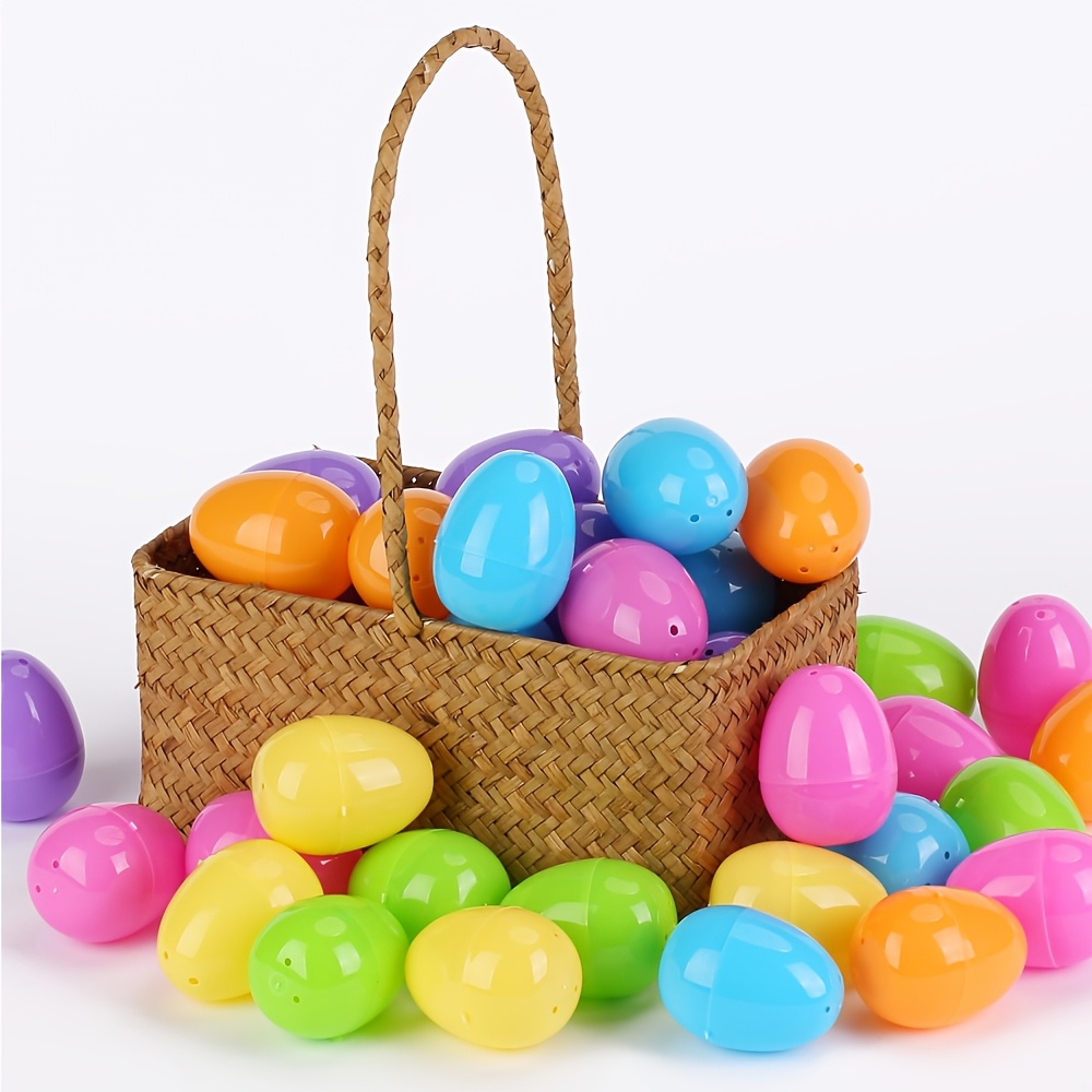 100PCS Plastic Easter Eggs Fil - огляд і ціна Party Games Easter Egg