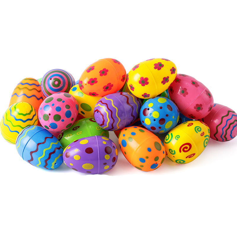 12/24PCS Golden Easter Eggs Pl - огляд і ціна Party Games Easter Egg