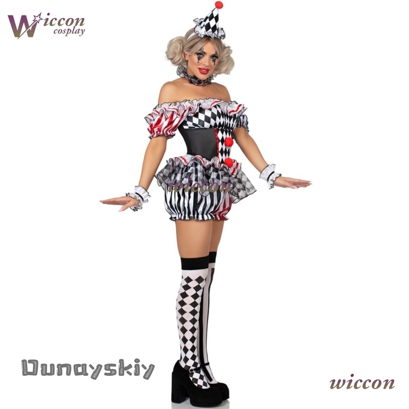 Women Clown Cosplay Costume Ci - огляд і ціна Party Games Online Free