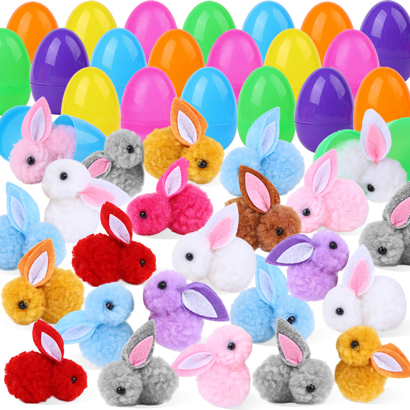 24/48Pcs Cute Easter Egg with  - огляд і ціна Party Games Easter Egg