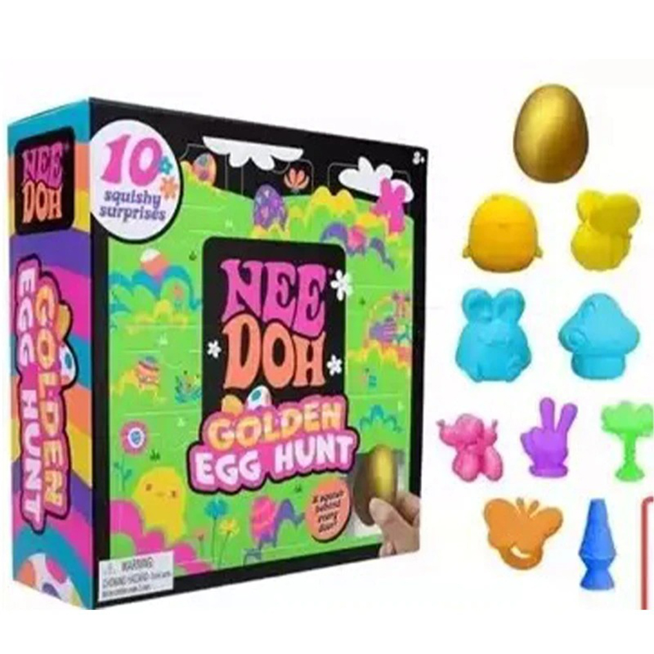2026 Needoh Golden Egg Hunt Ga - огляд і ціна Party Games Easter Egg