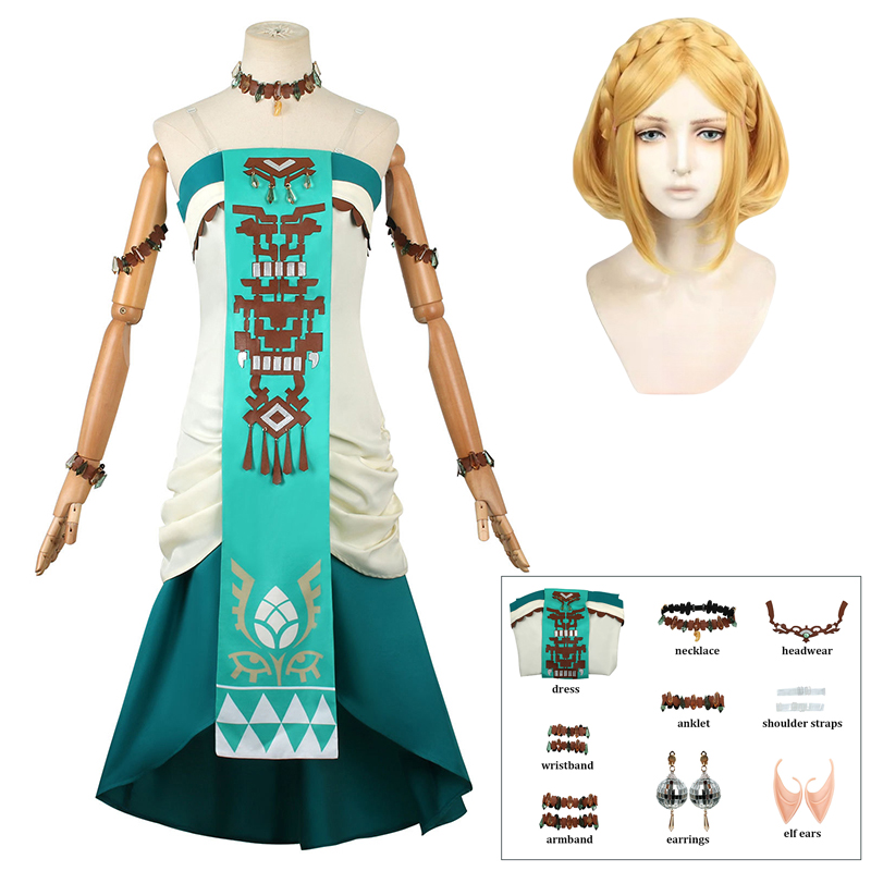 Princess Zelda Coaplay Costume - огляд і ціна Zelda Party Games